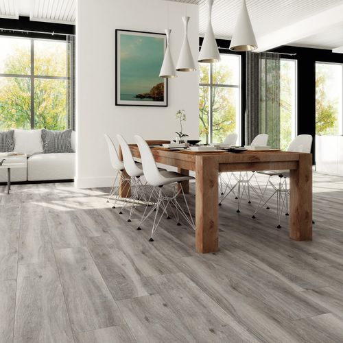 Porcelanato Esmaltado 23.3x120 Atelier Gris Madera Mate