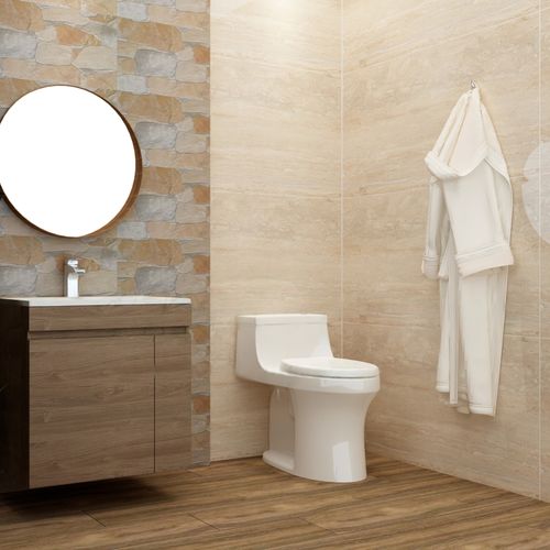 Porcelanato Esmaltado 23.3x120 Cypress Bronze Madera Mate