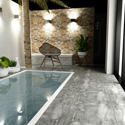 Porcelanato Esmaltado 60x60 Element Musgo Rustico Texturado Rectificado