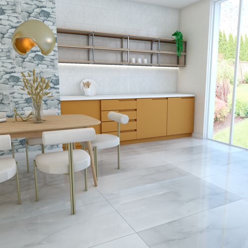 Porcelanato Esmaltado 60x120 Onix Amber Marmolizado Pulido Rectificado