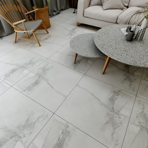 Porcelanato Esmaltado 60x60 Aquarius Onyx Life Marmolizado Mate Rectificado