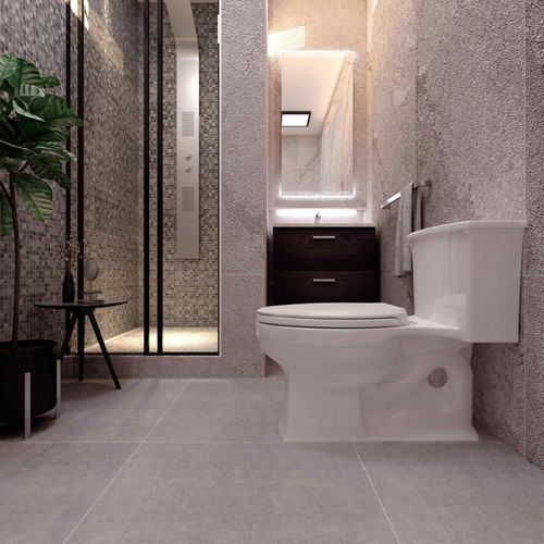 Gres Porcelánico Esmaltado 60x60 Vento Gris Claro Rustico Mate Rectificado