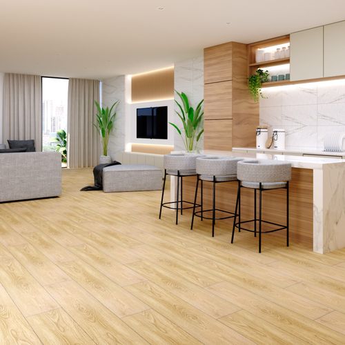 Gres Porcelánico Esmaltado 20x100 Manantay Cedro Madera Semimate Rectificado