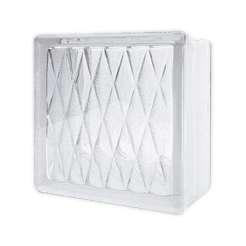 Block de Vidrio 19x19x8cm Rhombus Hamburgo