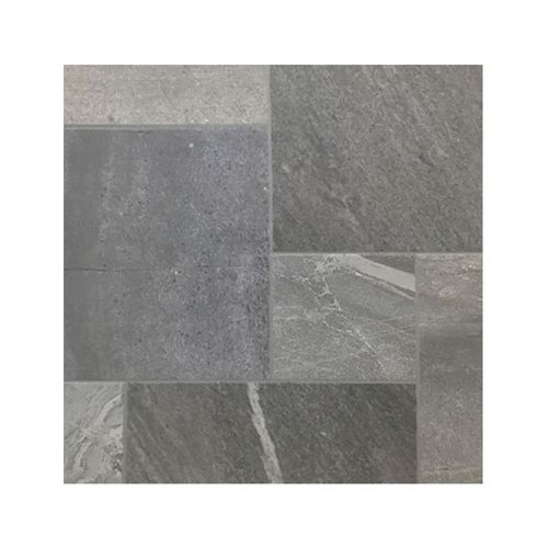 Porcelanato Esmaltado 60x60 Lyster Antracita Rustico Texturado