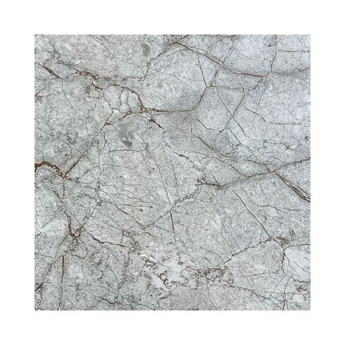 Porcelanato Esmaltado 60x60 Marvel Grey Marmolizado Carving Rectificado