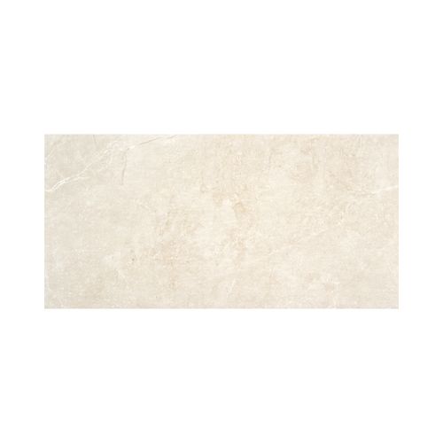 Porcelanato Esmaltado 37x75 Amalfi Beige Marmolizado Mate Rectificado