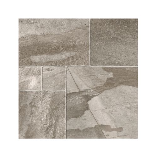 Porcelanato Esmaltado 60.5x60.5 Stonemix Gris Rustico Texturado