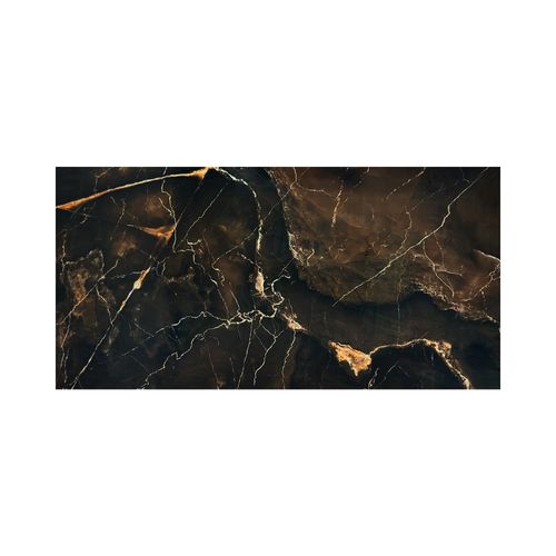 Gres Porcelánico Esmaltado 60x120 Dragon Brown Marmolizado Pulido Rectificado