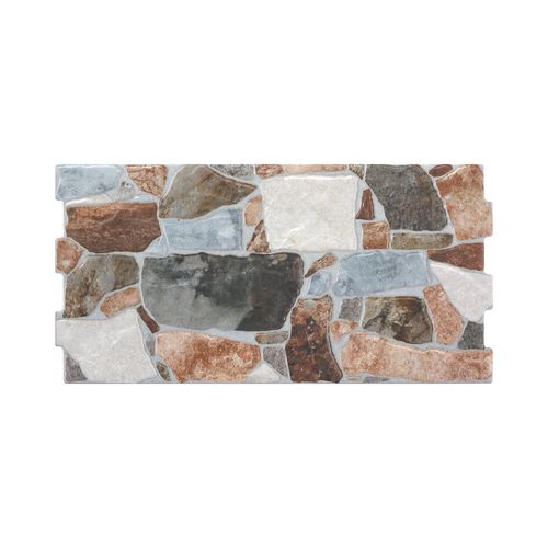 Cerámico Revestimiento 25x50 Atacama Natural Rustico Texturado