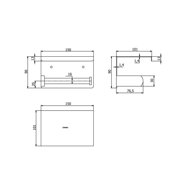papelera-con-repisa-bali-inoxidable-con-adhesivo-3m-1857-5