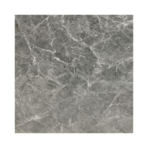 Porcelanato Esmaltado 60x60 Marquina Gris Marmolizado Pulido