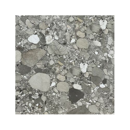 Porcelanato Esmaltado 60x60 Cobble Marron Terrazo Mate Rectificado