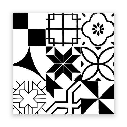 Gres Porcelánico Esmaltado 60x60 Vintage Black Vintage Mate Rectificado