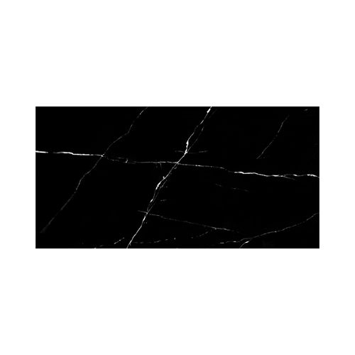 Porcelanato Esmaltado 60x120 Braviti Black Marmolizado Pulido Rectificado