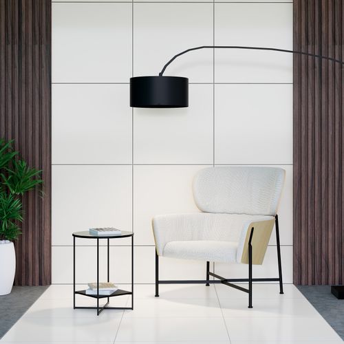 Porcelanato Todo Masa 60x60 Super Blanco Unicolor Pulido Rectificado
