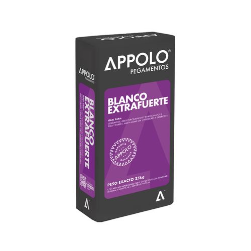 Pegamento Blanco Extrafuerte 25Kg Appolo
