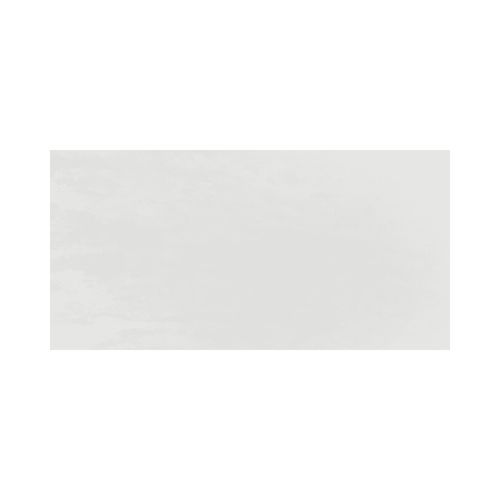 Cerámico Mayólica 30x60 Cielo Blanco Unicolor Semimate Rectificado