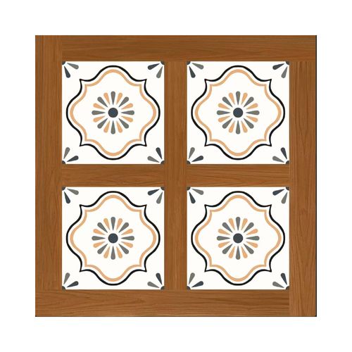 Gres Porcelánico Esmaltado 60x60 Rockwood Brown Vintage Mate Rectificado