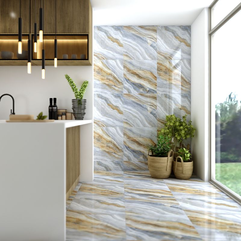 17370_Gres Porcelanico Esmaltado Marmolizado Pulido Riverstone Mix GrisBeige 60X60 Appolo -a-