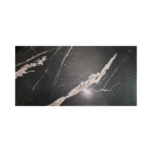 Porcelanato Esmaltado 60x120 Verona Black Marmolizado Grit Granula Rectificado