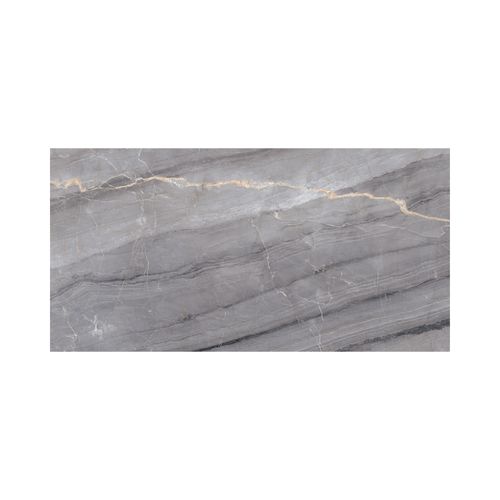 Gres Porcelánico Esmaltado 60x120 Gales Grey Marmolizado Pulido Rectificado
