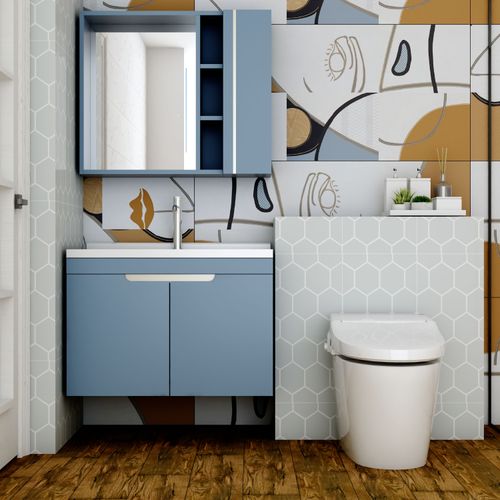 Porcelanato Mayólica 60x120 Art Majestic Geometrico Semimate Rectificado