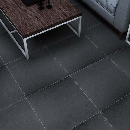 Porcelanato Esmaltado 60x60 Dicot Antracita Rustico Mate Rectificado