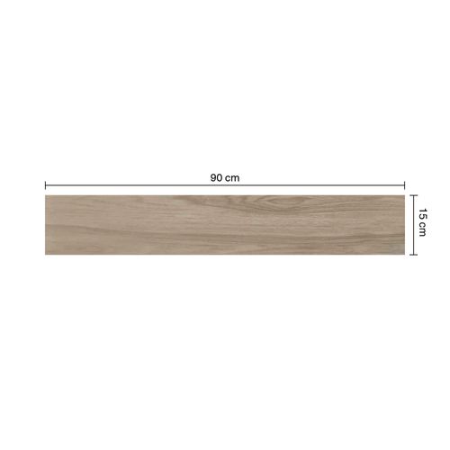 Gres Porcelánico Esmaltado 15x90cm Legni Arce Madera Semimate