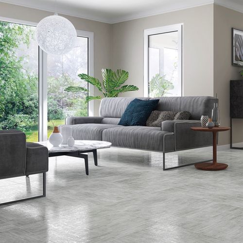 Porcelanato Esmaltado 60x60cm Biel Blanco Cemento Mate Rectificado