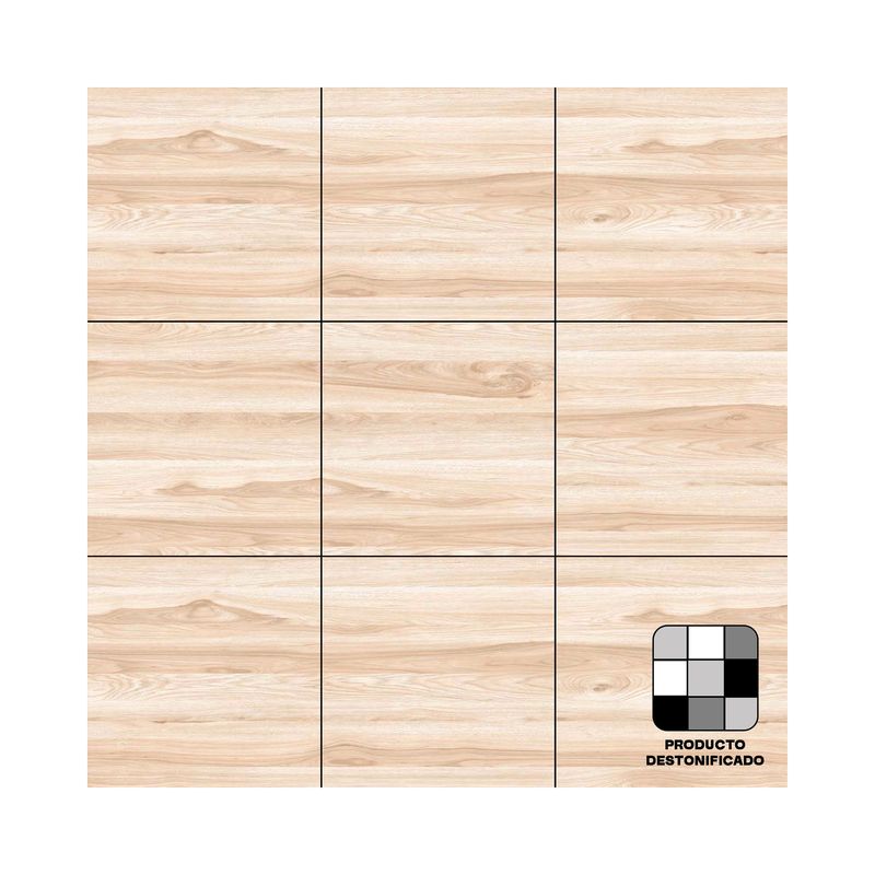 3230 Porcelanato Esmaltado 60x60 Parquet Arce Madera Mate Rectificado B
