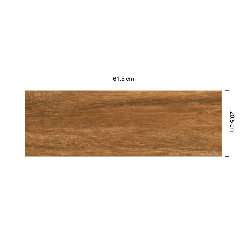 1471 Ceramico Piso 20.5x61.5 Nobile Miel Madera Semimate