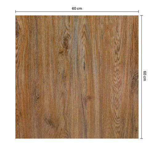Porcelanato Esmaltado 60x60cm Foresta Cerezo Madera Mate Rectificado