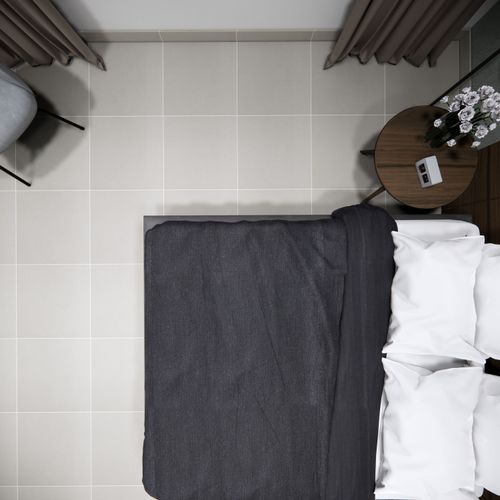 Gres Porcelánico Esmaltado 60x60cm Minimal Arena Rustico Mate Rectificado