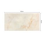 2055 Ceramico Mayolica 30x60 Montana Perla Marmolizado Brillo Rectificado
