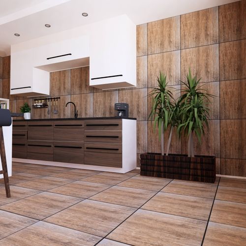 Gres Porcelánico Esmaltado 60x60cm Nogal Cedro Madera Mate Rectificado