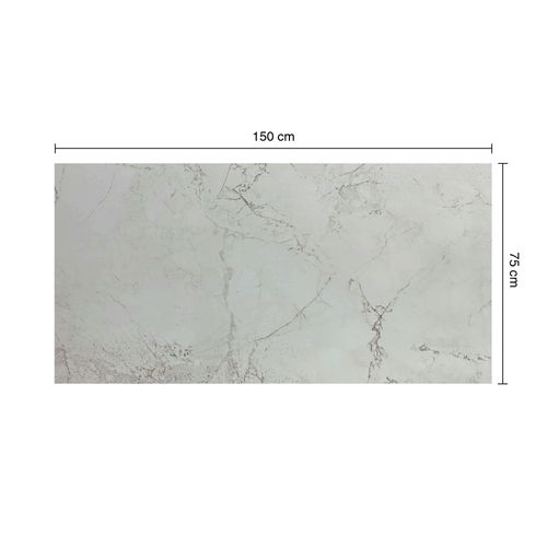 Porcelanato Esmaltado 75x150cm Allen Silver Marmolizado Honed Rectificado