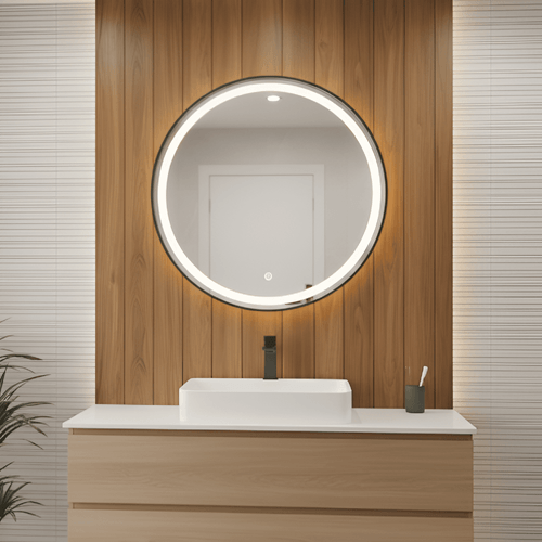 Espejo Kalmia Redondo 60x60cm Appolo