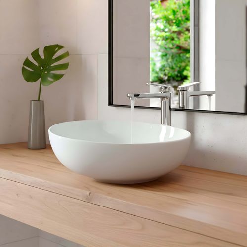 Monocomando de Lavatorio Alta Luxe Chrome Appolo