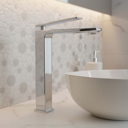 Monocomando Lavatorio Alta Finestra Chrome Appolo