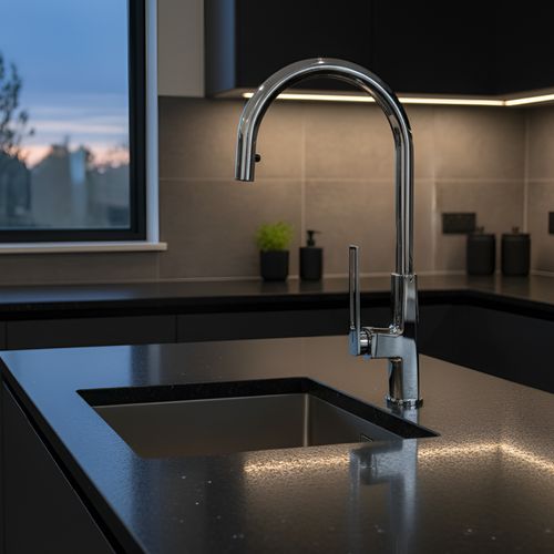 Monocomando de Cocina Mueble Finestra Chrome Appolo